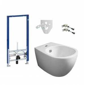 Комплект биде SImas Vignoni и инсталляция Geberit